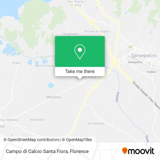 Campo di Calcio Santa Fiora map