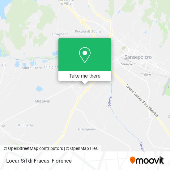 Locar Srl di Fracas map