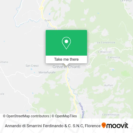 Annando by Smarrini Ferdinando & Co. S.N.C map