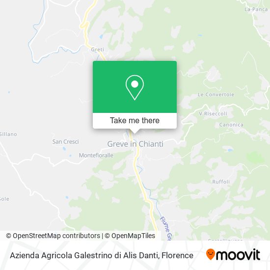 Azienda Agricola Galestrino di Alis Danti map