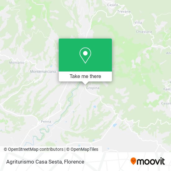 Agriturismo Casa Sesta map