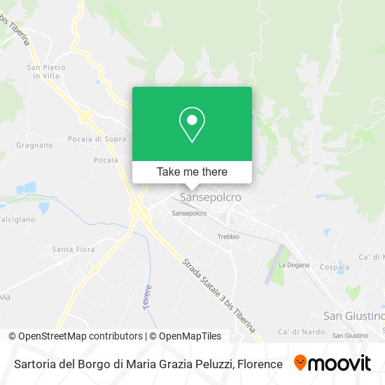 Sartoria del Borgo di Maria Grazia Peluzzi map