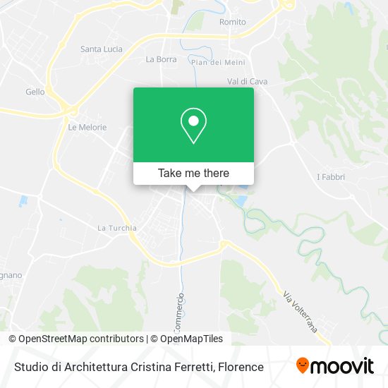 Studio di Architettura Cristina Ferretti map