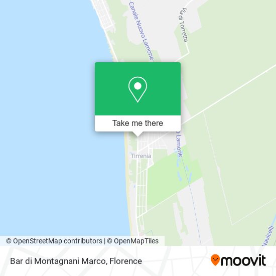 Bar di Montagnani Marco map
