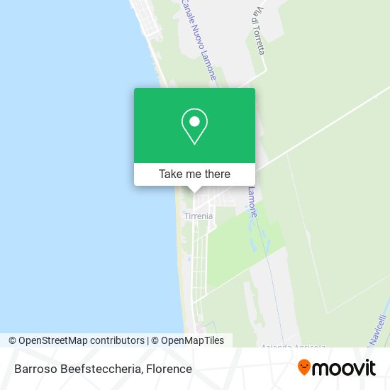 Barroso Beefsteccheria map