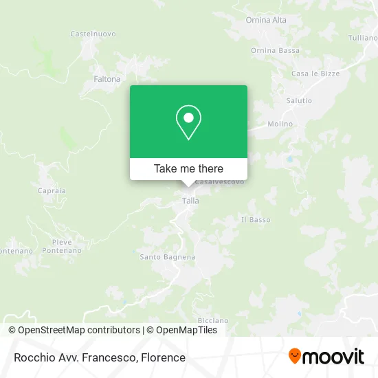 Rocchio Law Office Francesco map