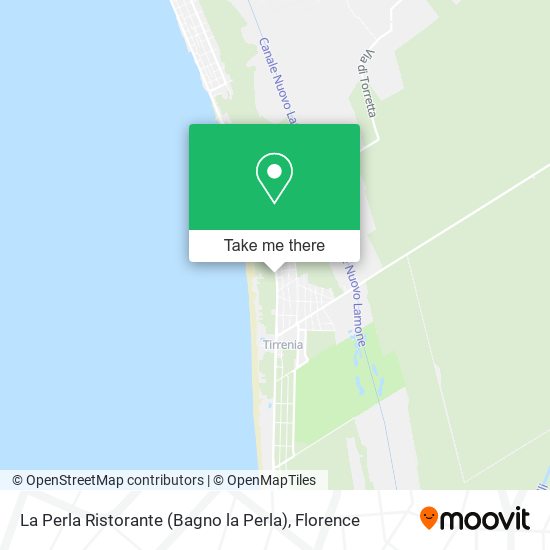 La Perla Ristorante (Bagno la Perla) map