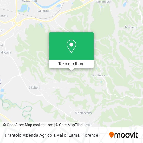 Frantoio Azienda Agricola Val di Lama map