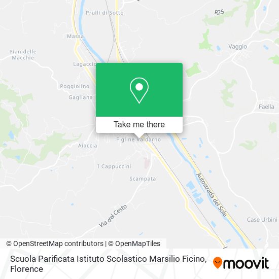 Scuola Parificata Istituto Scolastico Marsilio Ficino map