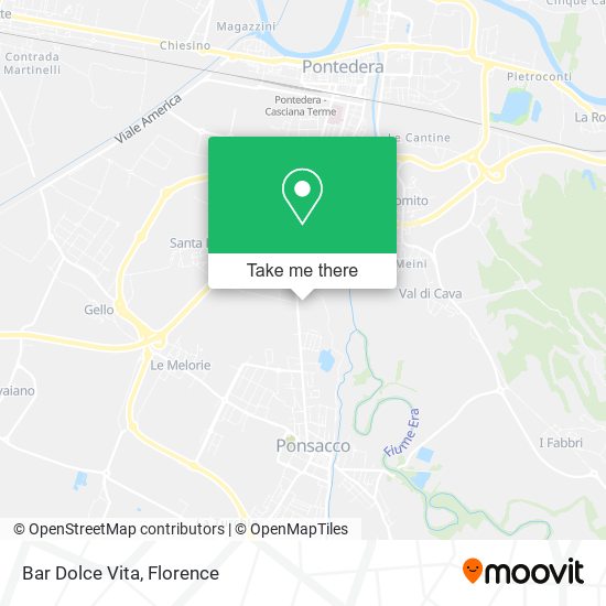 Bar Dolce Vita map