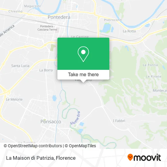 La Maison di Patrizia map