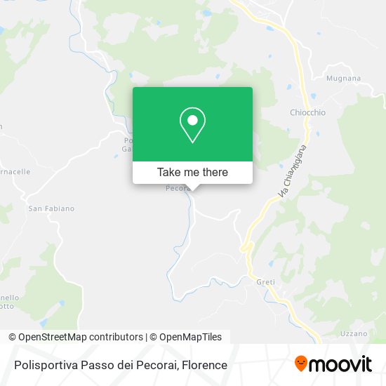 Polisportiva Passo dei Pecorai map