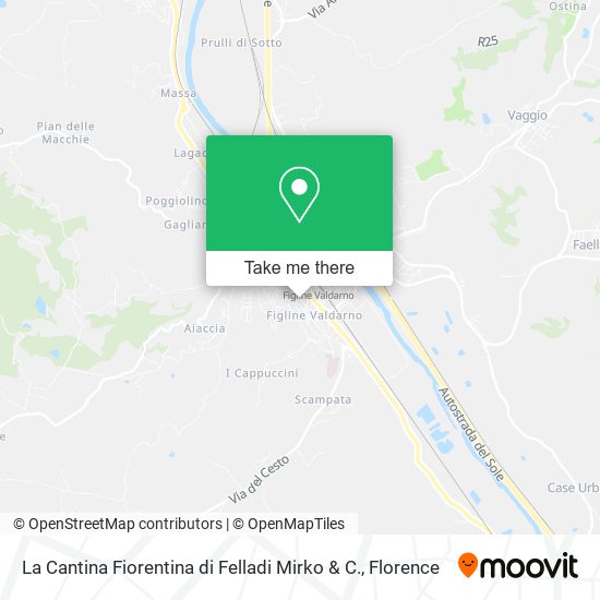 La Cantina Fiorentina di Felladi Mirko & C. map