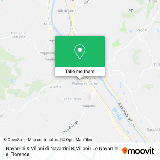 Navarrini & Villani di Navarrini R, Villani L. e Navarrini e map