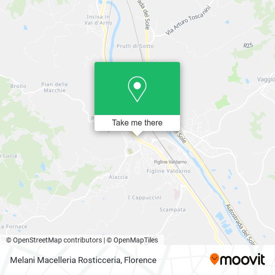 Melani Macelleria Rosticceria map