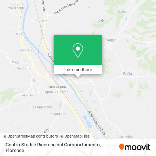 Centro Studi e Ricerche sul Comportamento map