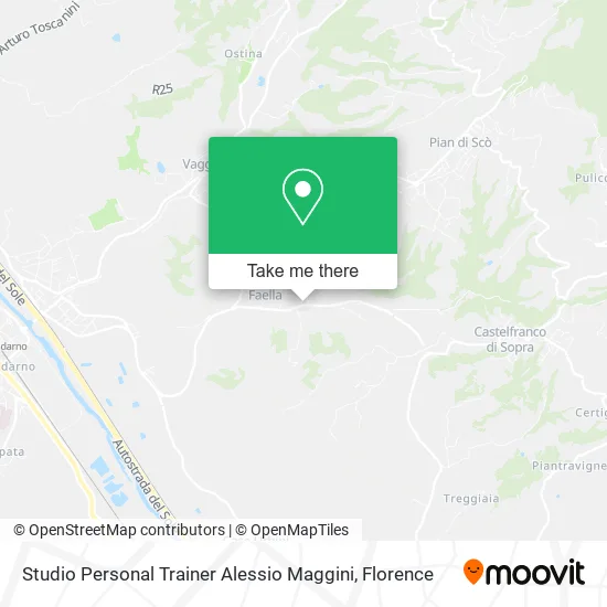 Studio Personal Trainer Alessio Maggini map