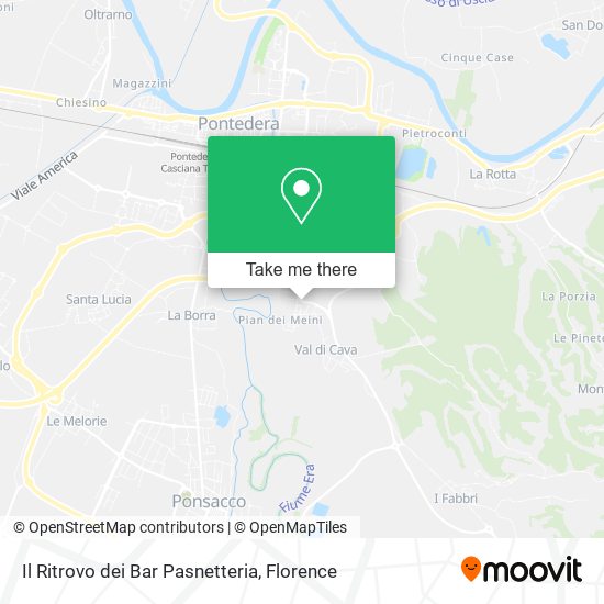 Il Ritrovo dei Bar Pasnetteria map