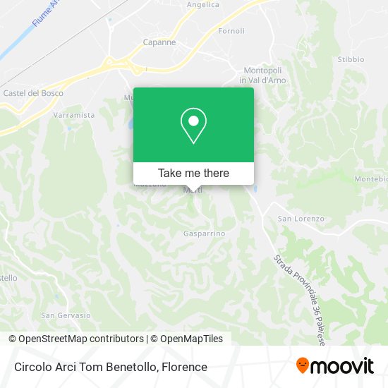 Circolo Arci Tom Benetollo map