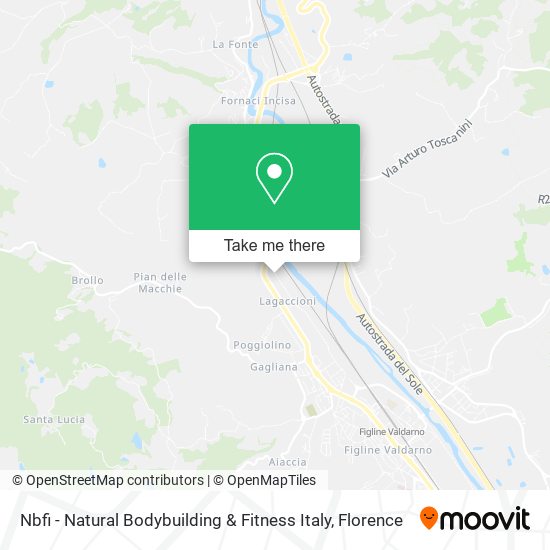 Nbfi - Natural Bodybuilding & Fitness Italy map