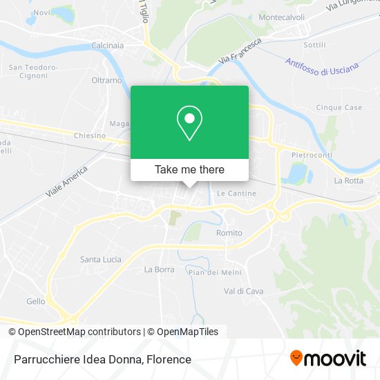 Parrucchiere Idea Donna map