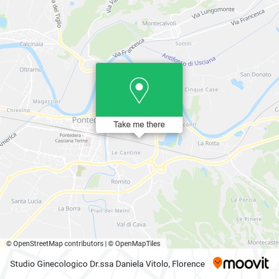 Studio Ginecologico Dr.ssa Daniela Vitolo map