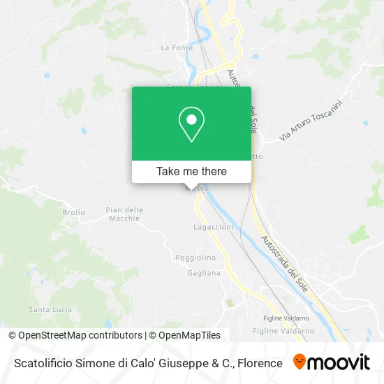 Scatolificio Simone di Calo' Giuseppe & C. map