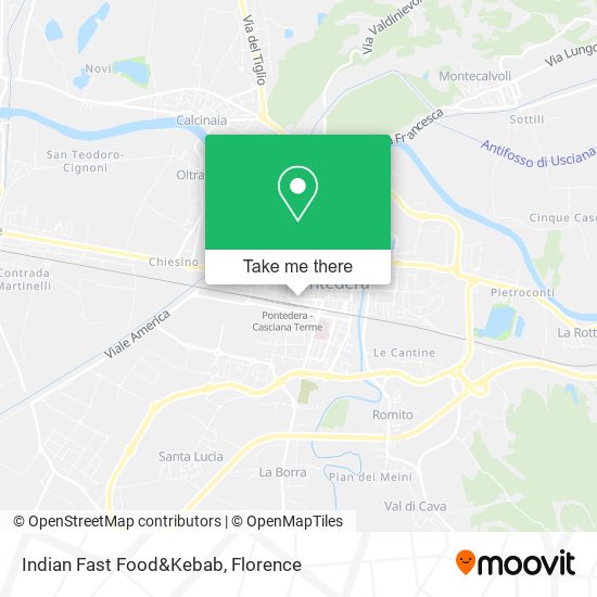 Indian Fast Food&Kebab map