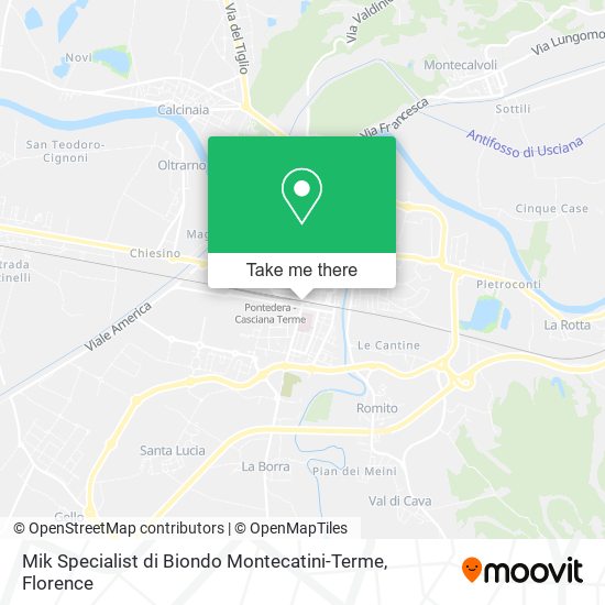 Mik Specialist di Biondo Montecatini-Terme map