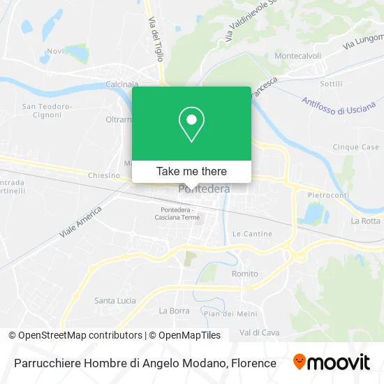 Parrucchiere Hombre di Angelo Modano map