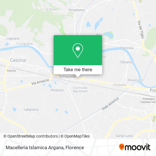 Macelleria Islamica Argana map