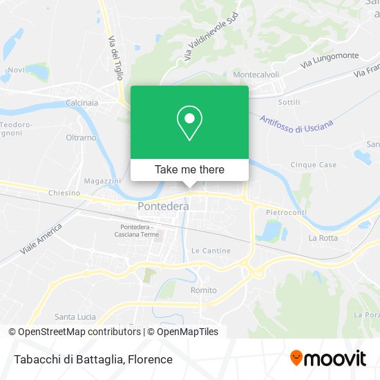 Tabacchi di Battaglia map