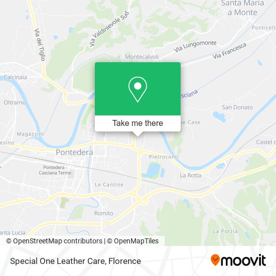 Special One Leather Care map
