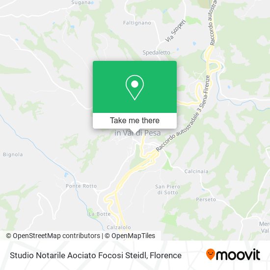 Studio Notarile Aociato Focosi Steidl map