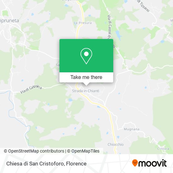 Chiesa di San Cristoforo map