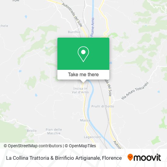 La Collina Trattoria & Birrificio Artigianale map