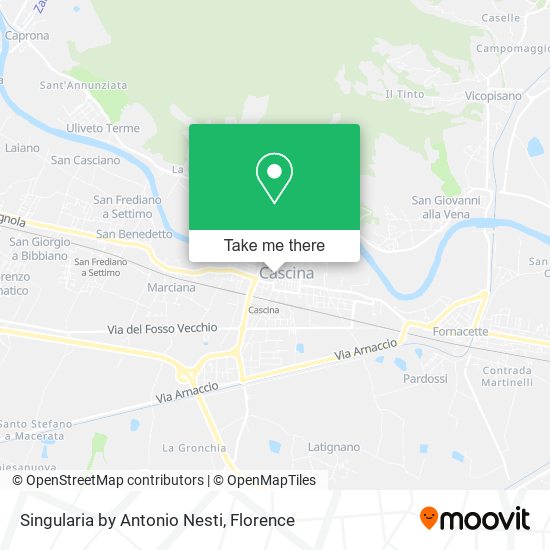 Singularia by Antonio Nesti map