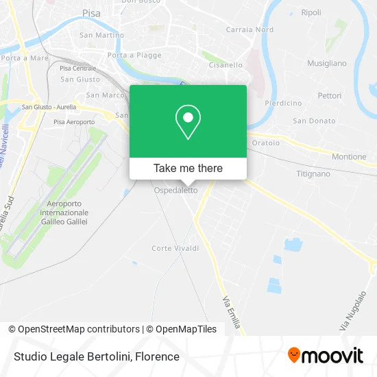 Studio Legale Bertolini map