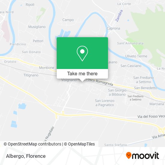 Albergo map