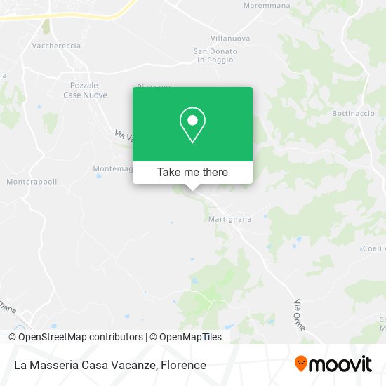 La Masseria Casa Vacanze map