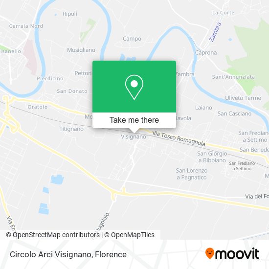 Circolo Arci Visignano map
