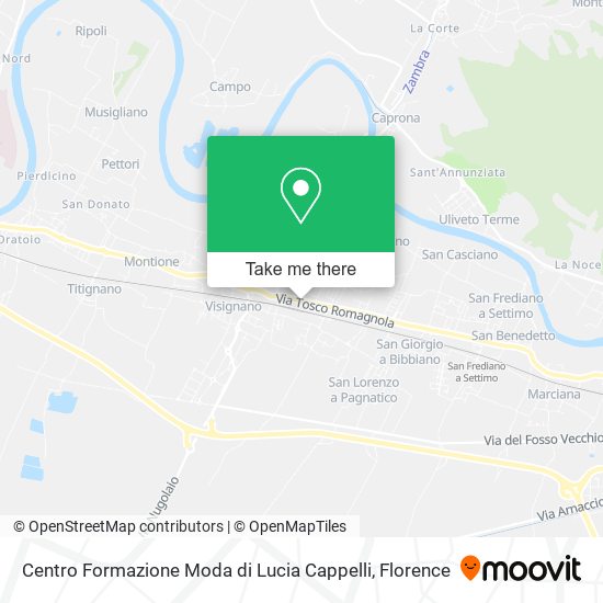 Centro Formazione Moda di Lucia Cappelli map