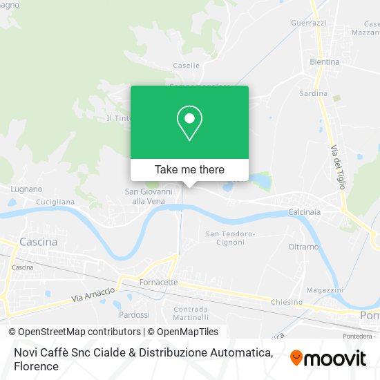 Novi Caffè Snc Cialde & Distribuzione Automatica map