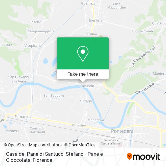 Casa del Pane di Santucci Stefano - Pane e Cioccolata map