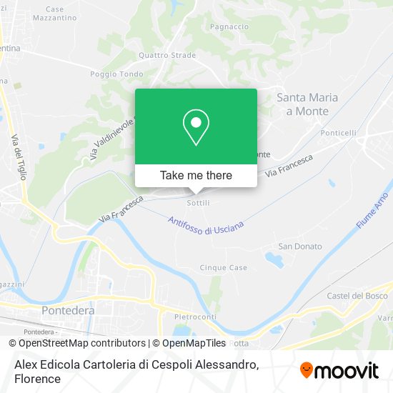 Alex Edicola Cartoleria di Cespoli Alessandro map