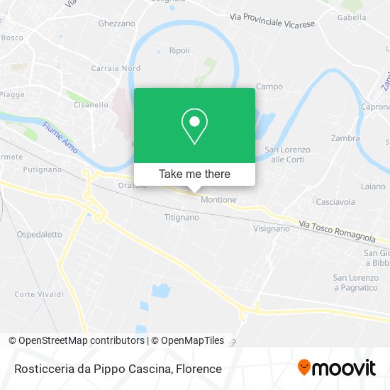 Rosticceria da Pippo Cascina map