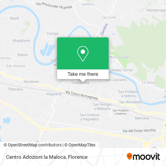 Centro Adozioni la Maloca map