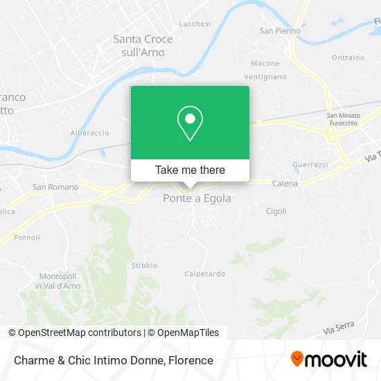 Charme & Chic Women's Lingerie map