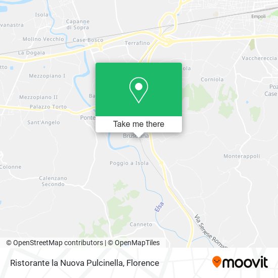 Ristorante la Nuova Pulcinella map