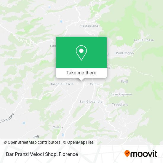 Bar Pranzi Veloci Shop map
